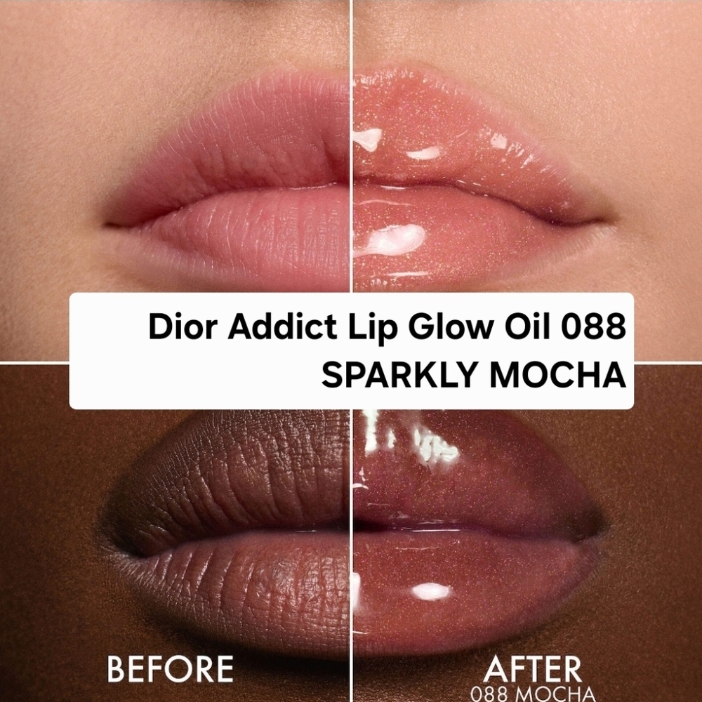 Dior Addict Lip Glow Oil 088 Sparkly Mocha. BNIB💥NEW💥 - Picture 2 of 6